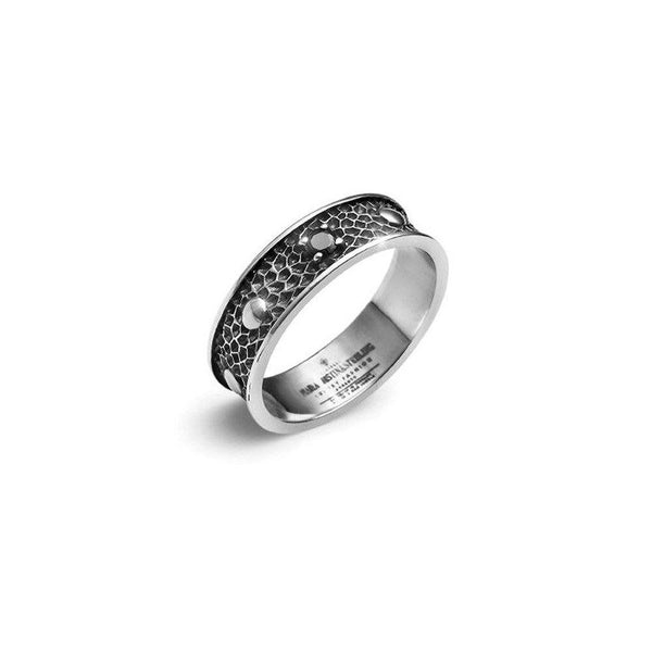 Anello Maria Cristina Sterling a Fascia King G2952