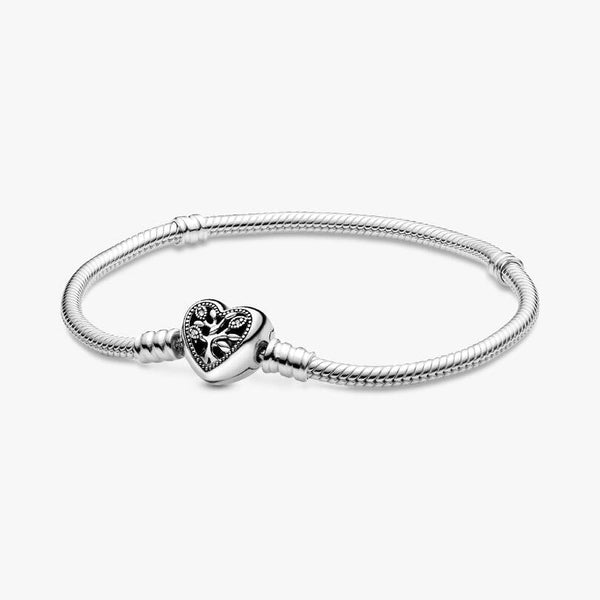 Bracciale Pandora Con Chiusura A Cuore Albero Della Famiglia 598827C01