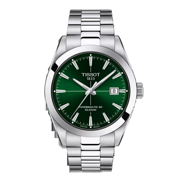 Orologio Tissot Gentleman Powermatic 80 Silicium Verde T1274071109101