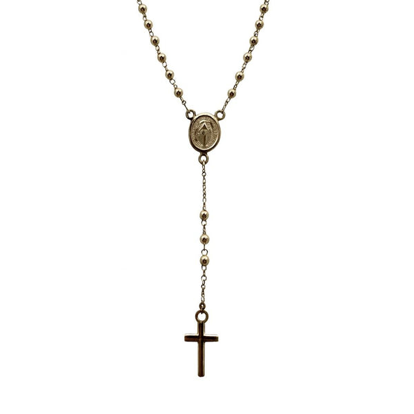 Collana Rosario a Y in Oro Giallo 18 KT CLK0030