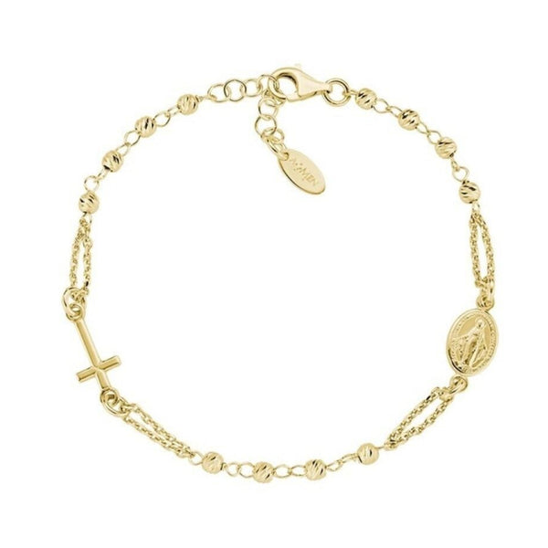 Bracciale Amen Rosario Dorato BROGD3