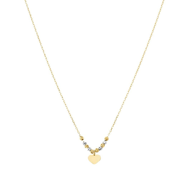 Collana Stroili Cuore Mon Petit Oro Bicolore 9 KT 1415865