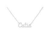 Collana Nome Catia In Acciaio 316