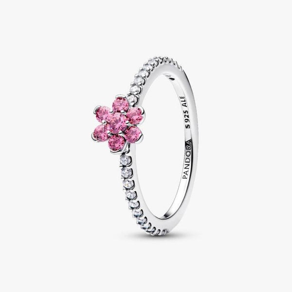 Anello Pandora Fiore Luminoso Rosa 194499C02