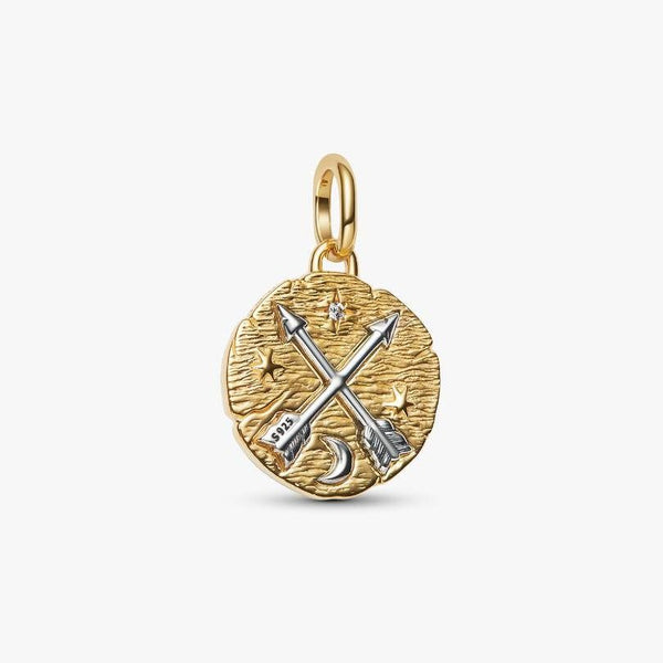 Charm Pandora Medallion Frecce "Ad Meliora" 764081C01