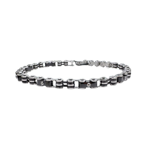Pulsera Zancan para hombre en acero y cerámica de alta tecnología