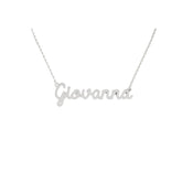 Collana Nome Giovanna In Acciaio 316