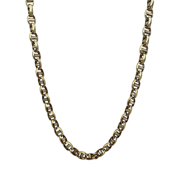 Men's 18KT Yellow Gold Sailor's Mesh Necklace