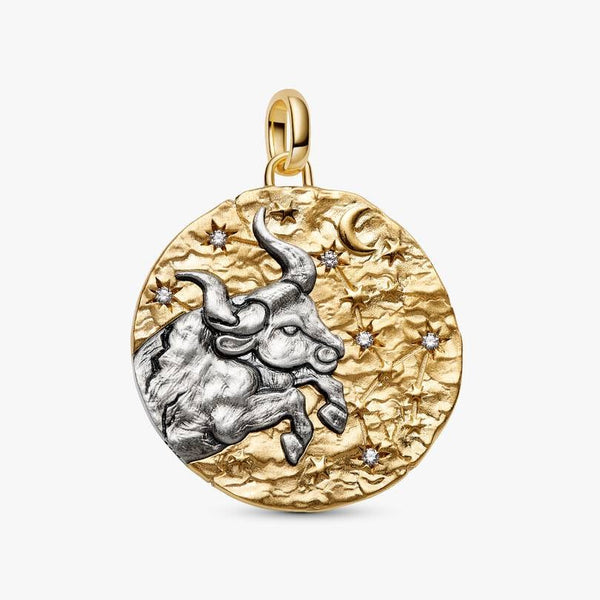 Charm Pandora Medallion XL Toro "Fortitudo Animi" 764998C01