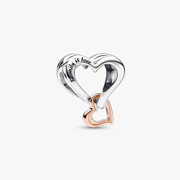 Charm Pandora Openwork Cuore Infinito "Familiy Is Love" 782642C00