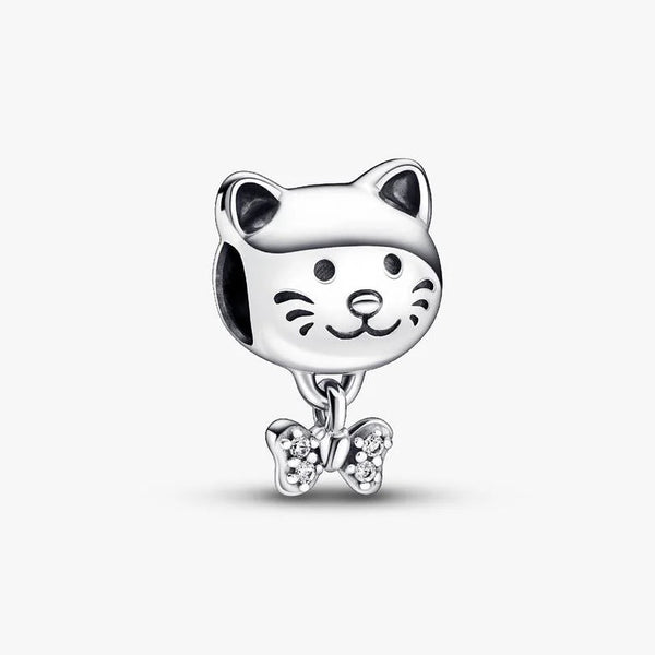 Charm Pandora Gattino Con Fiocco 792255C01