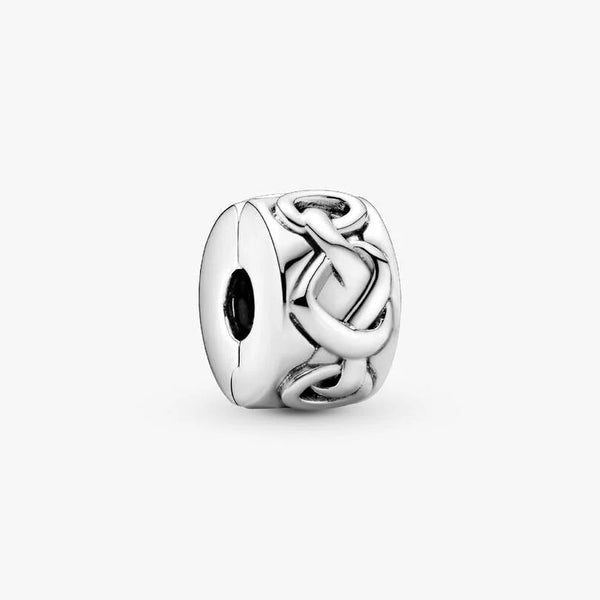 Clip Pandora Cuori Intrecciati 798035