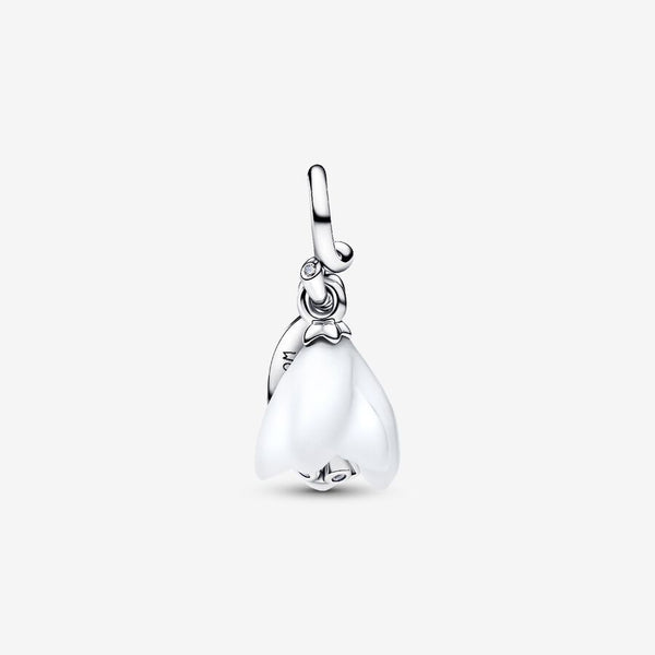 Charm Pandora Pendente Fiore Bucaneve Vetro Di Murano 794239C01