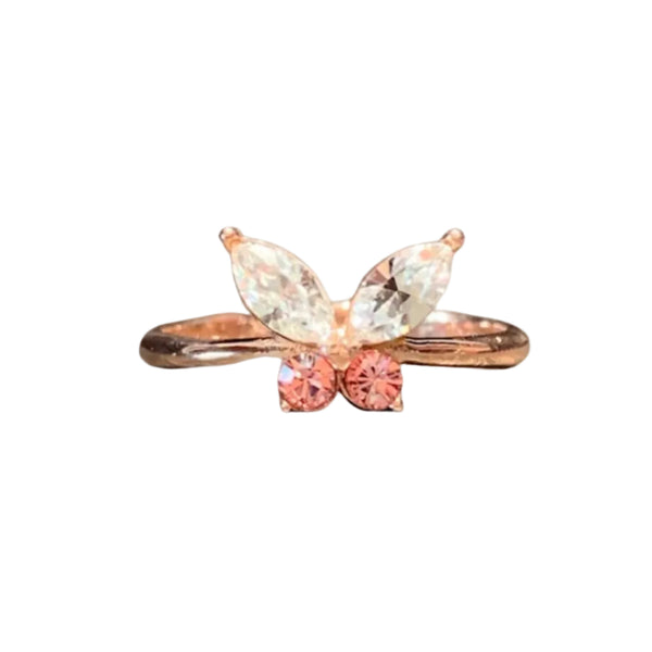 Anillo Mariposa Versari en Plata y Circonitas