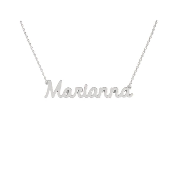 Marianna Name Necklace in 316 Stainless Steel