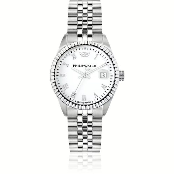 Orologio Philip Watch Donna Caribe 35 mm Quadrante Bianco R8253597600