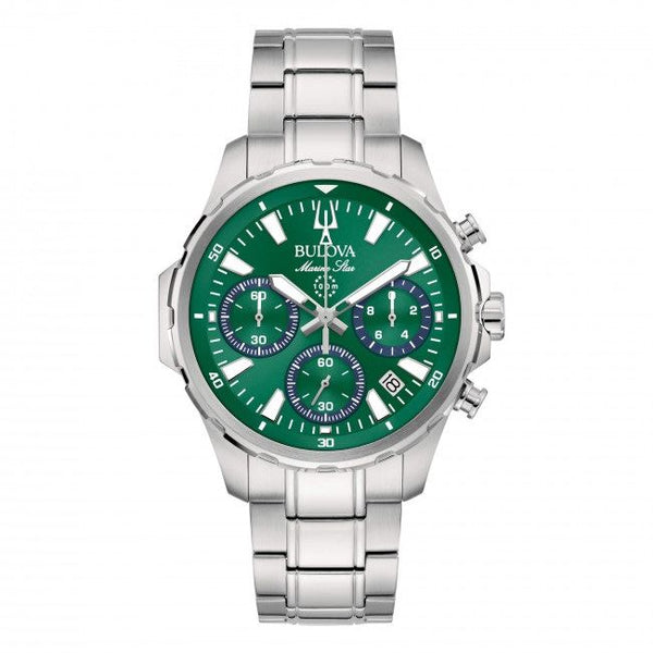 Reloj Bulova Marine Star Chrono con esfera verde