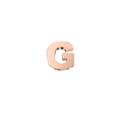 Lettera Elements G In Oro Rosa 18KT