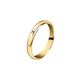 Milor Gold Comfortable 3 MM Wedding Ring