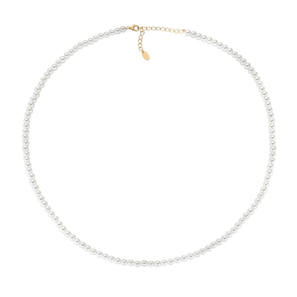 Collana Amen Con Perle Da 4 mm CLPE40SWGB40