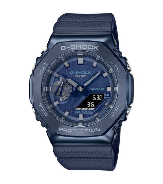 Orologio G-Shock con Cassa Ottagonale Blu Metallizzato