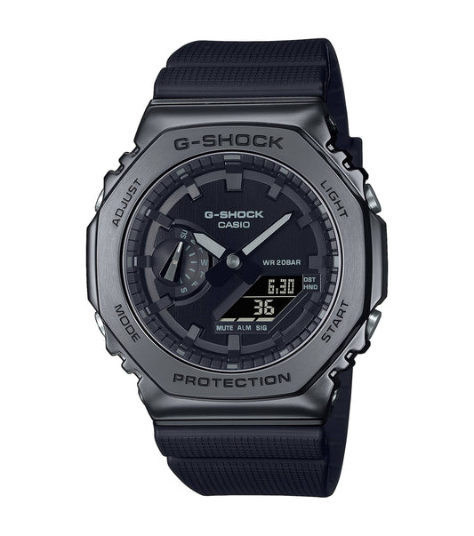 Orologio G-Shock da Uomo Con Cassa Ottagonale Brunita e Cinturino in Silicone