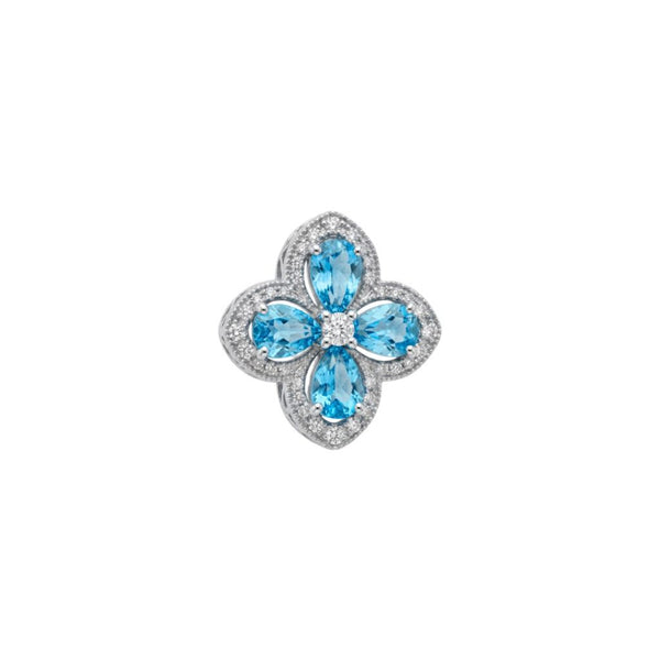 Charm Elements Sultana con diamanti e topazi ice ECY13474.005
