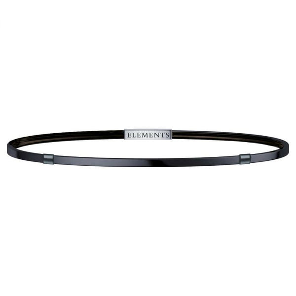 Bracciale Elements Bangle Nero