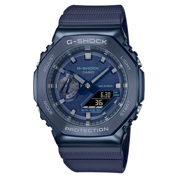 Orologio G-Shock con Cassa Ottagonale Blu Metallizzato