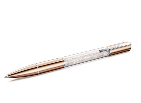 Penna Swarovski A Sfera Crystalline Lustre Placcata Oro Rosa