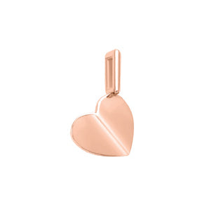 Charm Elements Cuore Out Piccolo Oro Rosa ECF11712
