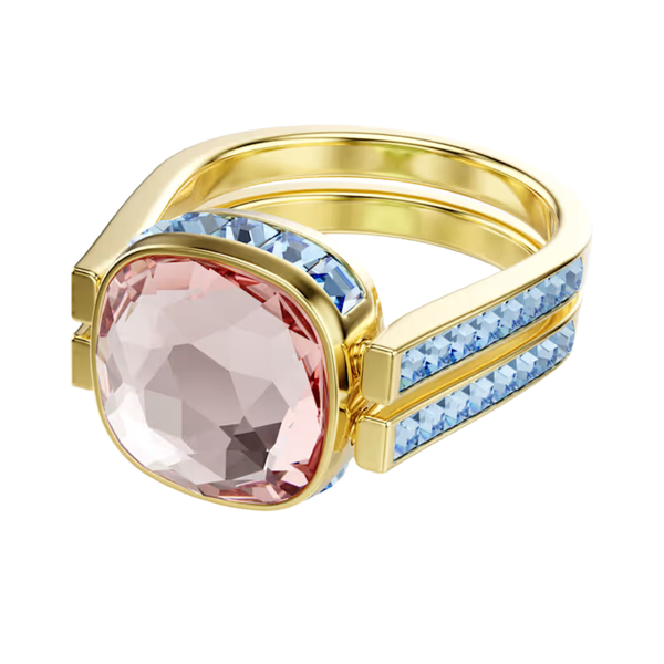 Anello Swarovski Chroma Reversibile con Cristalli Colorati -