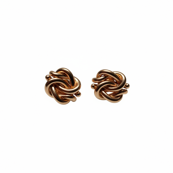 Orecchini Bronzallure Purezza Nodi In Golden Rosè WSBZ01787.R