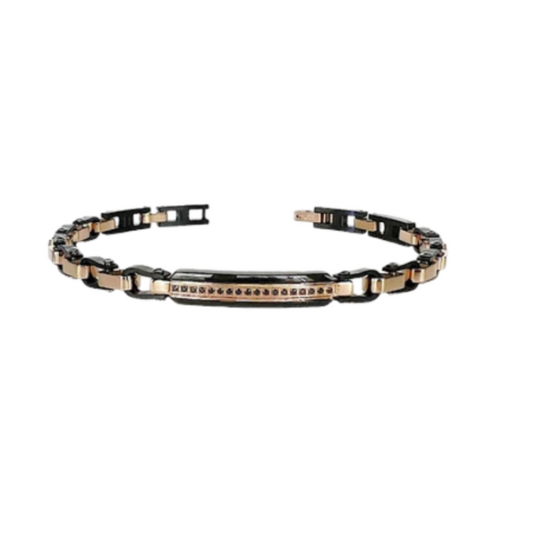 Pulsera de acero Zancan para hombre