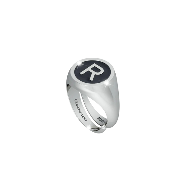 Anillo con inicial R de Rebecca Chevalier