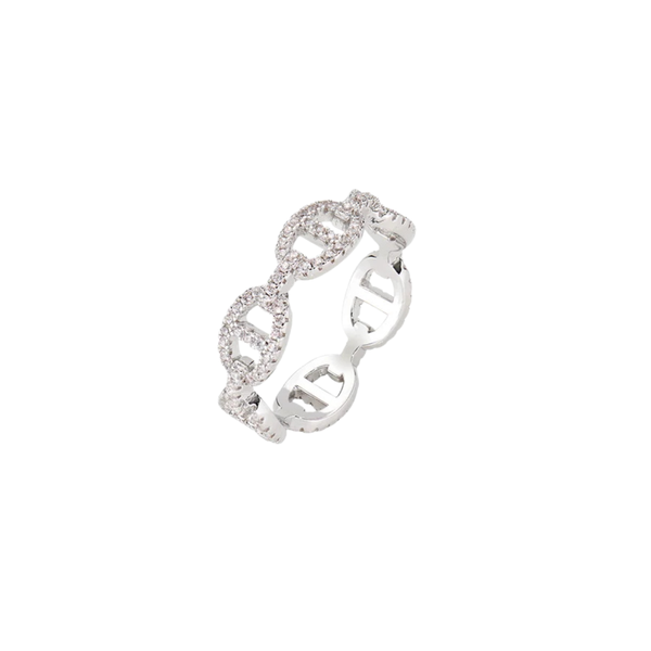 Anello Amen Collezione Antares con Zirconi in Lega -