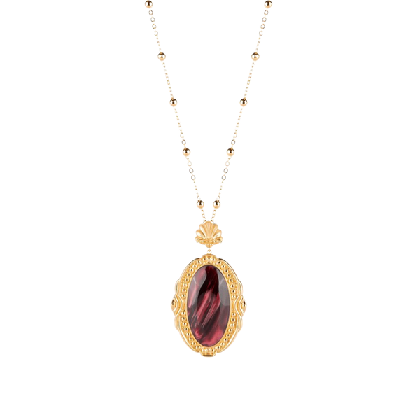 Rebecca Necklace With Brame Pendant
