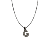 Nove25 Initial G Dotted Necklace