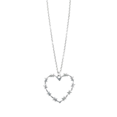 Collar de corazón de alambre de púas del 25 de noviembre