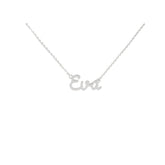 Collana Nome Eva In Acciaio 316