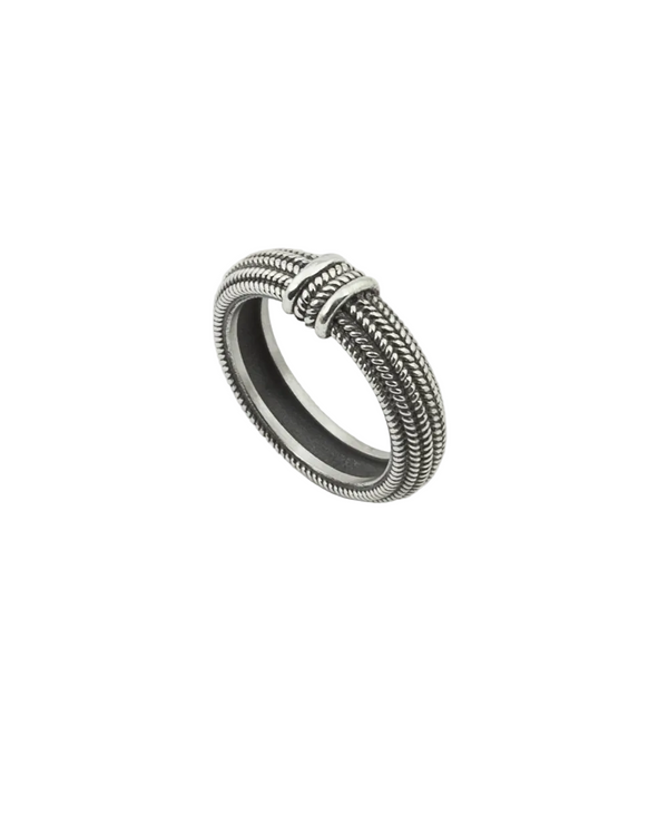 Anello Nove25 Fede Magna Grecia in Argento