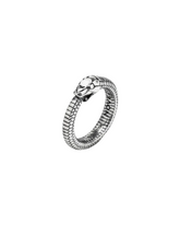 Anillo de serpiente Uroboro de plata del 25 de noviembre