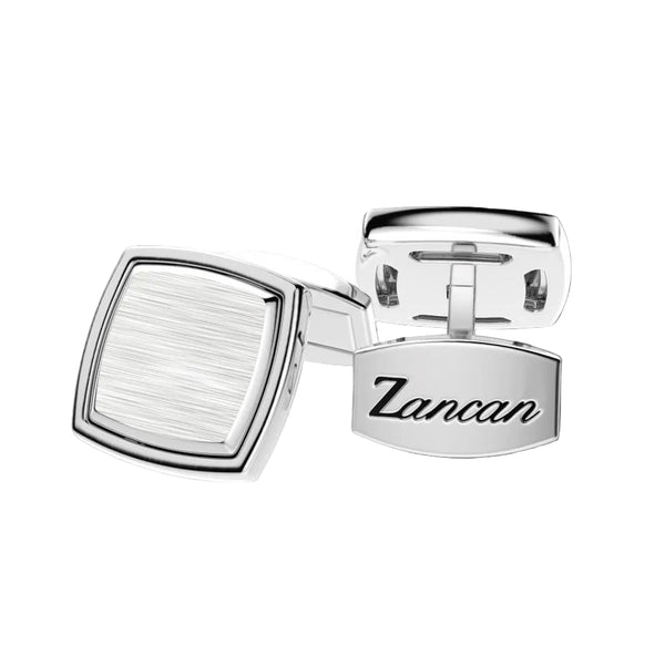 Gemelli Zancan Uomo in Argento Quadrato EXG059