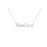 Collana Nome Martina In Acciaio 316