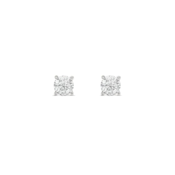 Orecchini Stroili Lobo Punto Luce Claire Oro Bianco 9 KT Cubic Zirconia 1412168