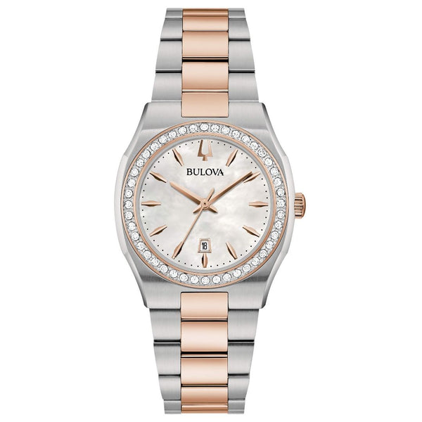 Orologio Bulova Surveyor da Donna Bicolore con Diamanti 98R283