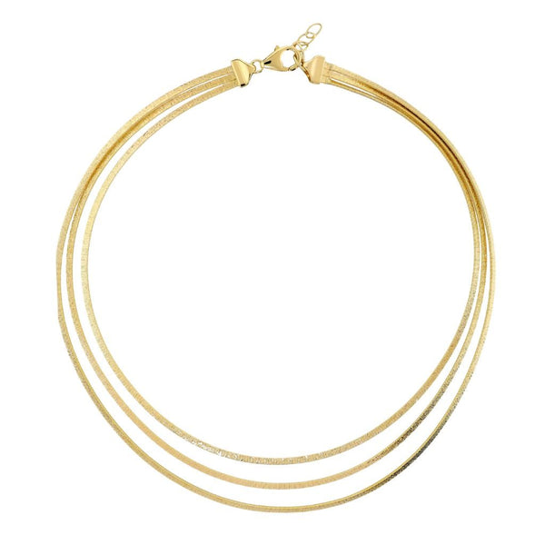 Collana Etrusca Multifilo Tubogas WSET00979.YG