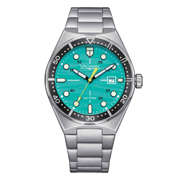Orologio Vagary Uomo Aqua 39 Azzurro IB9-514-73
