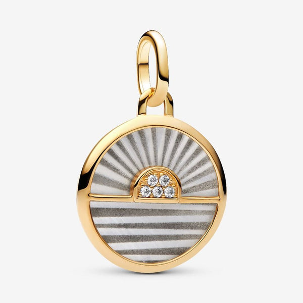 Charm Pandora Medallion Alba Pandora ME Placcatura In Oro 14k 763859C01