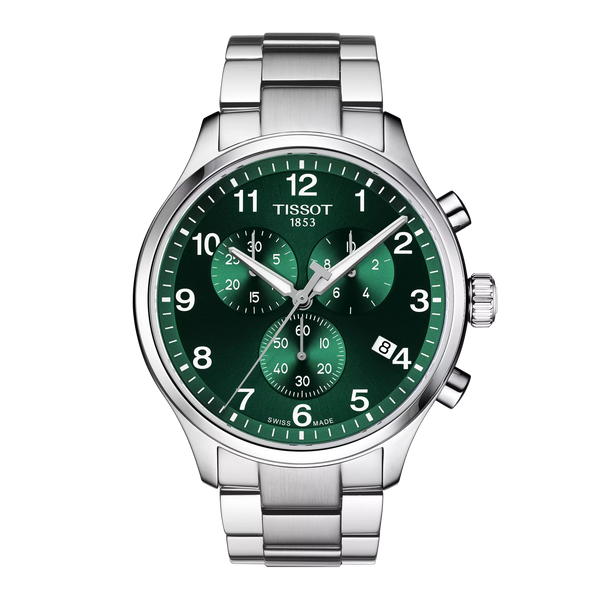 Orologio Tissot da Uomo Chrono XL con Quadrante Verde T1166171109200